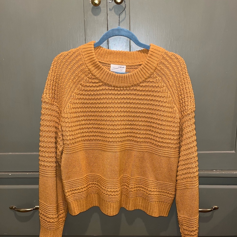 Universal Thread Burnt Orange Crew Neck Sweater